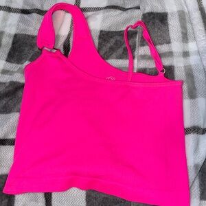 Women’s hot pink crop top size small